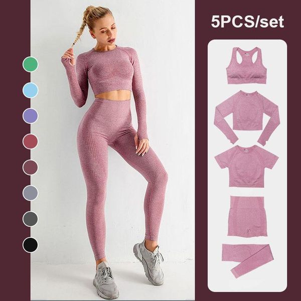 yoga outfits 5pcs seamless women set long sleeve workout sportswear gym clothing fitness crop high waist leggings sports suits, White;red
yoga outfits 5pcs seamless women set long sleeve workout sportswear gym clothing fitness crop high waist leggings sports suits, White;red