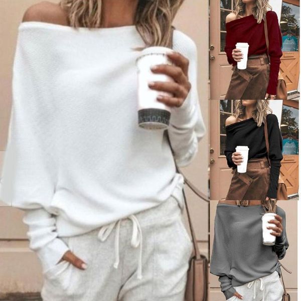 women's sweaters women bat thread sleeve long casual loose shirt travel shopping hsj88, White;black
women's sweaters women bat thread sleeve long casual loose shirt travel shopping hsj88, White;black