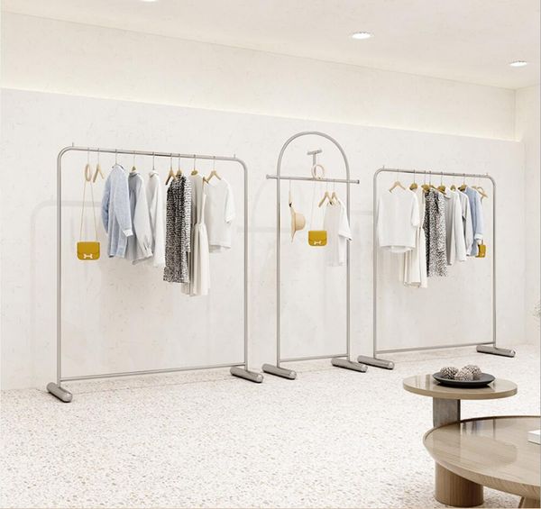 clothing store stainless steel display rack commercial furniture men's and women's cloth shop net hongzhongdao shelf floor type cl
clothing store stainless steel display rack commercial furniture men's and women's cloth shop net hongzhongdao shelf floor type cl