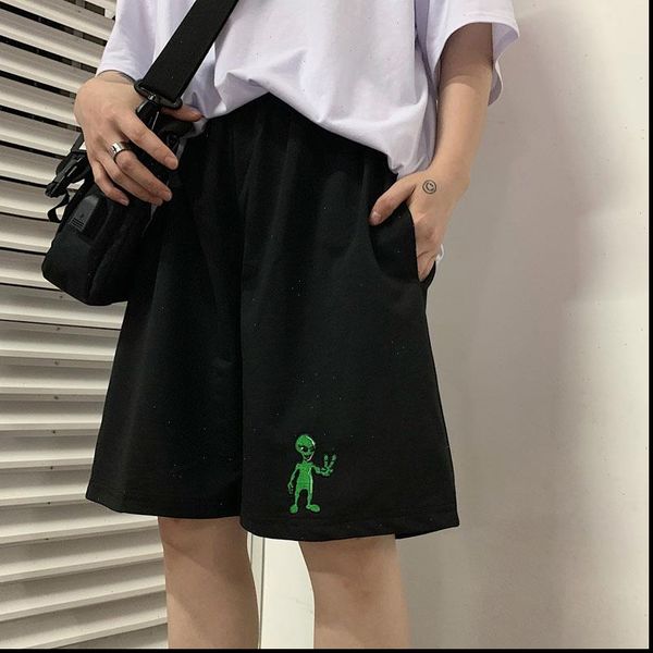 korean tide aliens harajuku vintage casual dropshipping regular loose big size straight bf pantalones jogger bike shorts female, White;black
korean tide aliens harajuku vintage casual dropshipping regular loose big size straight bf pantalones jogger bike shorts female, White;black