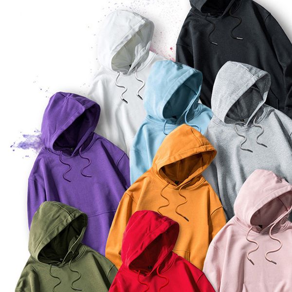spring autumn solid color pullover men women hooded loose korean version thin student couples cotton kg-42, Black
spring autumn solid color pullover men women hooded loose korean version thin student couples cotton kg-42, Black