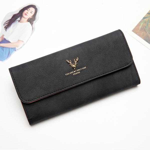 women wallet long scrub bag antlers female leather money bag women clutch phone female purse card holder feminima bolsa vintage, Red;black
women wallet long scrub bag antlers female leather money bag women clutch phone female purse card holder feminima bolsa vintage, Red;black