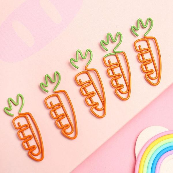 filing supplies 10pcs/pack creative kawaii carrot shaped metal paper clip bookmark stationery school office supply
filing supplies 10pcs/pack creative kawaii carrot shaped metal paper clip bookmark stationery school office supply