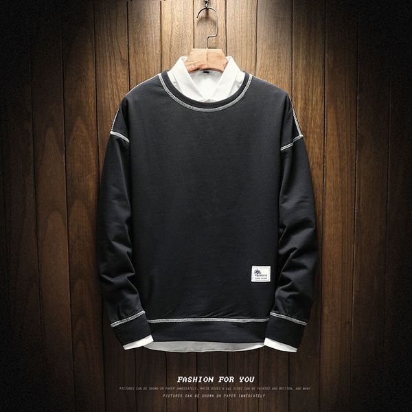 2021 brand men casual sweatshirt new solid color cotton pullover coat warm hoodies male 2wv8, Black
2021 brand men casual sweatshirt new solid color cotton pullover coat warm hoodies male 2wv8, Black