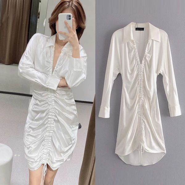 new summer 2021 women white ruched gatheed satin wrap dress woman v-neck short mini bodycon dresses idd7 jr1s, Black;gray
new summer 2021 women white ruched gatheed satin wrap dress woman v-neck short mini bodycon dresses idd7 jr1s, Black;gray