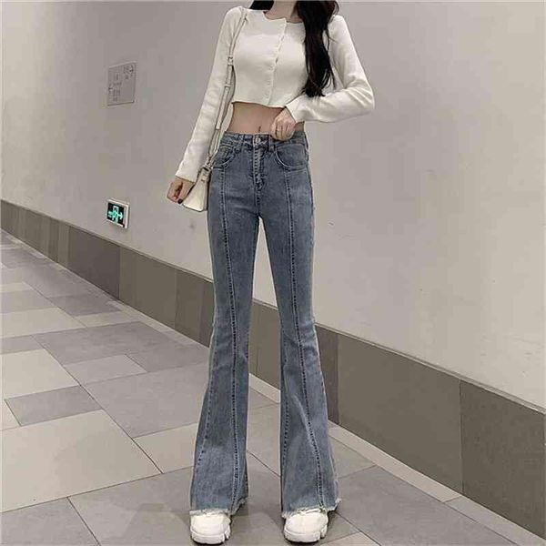 streetwear high waist bell bottom jeans women vintage stretch skinny flare denim pants ladies casual light blue long trousers
streetwear high waist bell bottom jeans women vintage stretch skinny flare denim pants ladies casual light blue long trousers