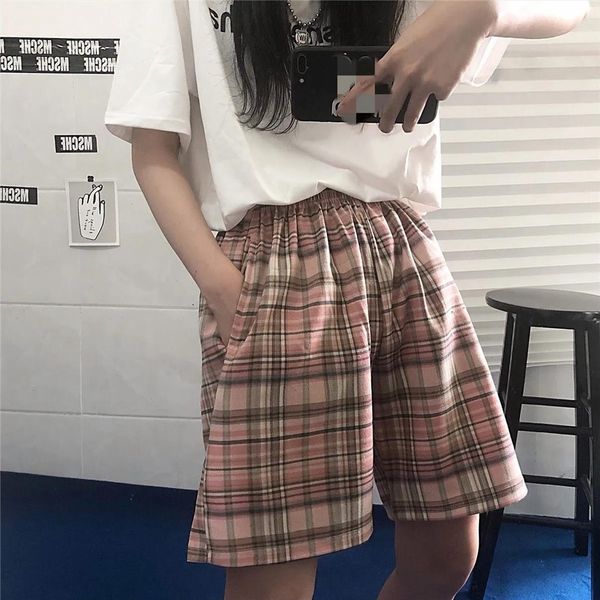 elasticity lovely girls korean style womens shorts sweet students harajuku simple oversize plaid sweatpants female short vintage, White;black
elasticity lovely girls korean style womens shorts sweet students harajuku simple oversize plaid sweatpants female short vintage, White;black
