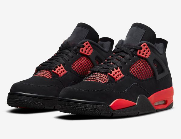 2022 release authentic 4 red thunder black/white-red shoes men women outdoor sports sneakers with original box ct8527-016
2022 release authentic 4 red thunder black/white-red shoes men women outdoor sports sneakers with original box ct8527-016