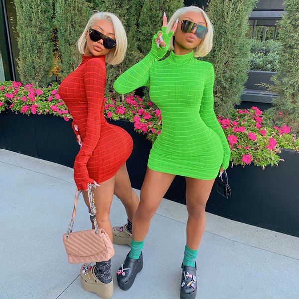 2019 autumn new plaid dress women fashion regular long sleeve turtleneck casual sheath dress women dresses vestidos, Black;gray
2019 autumn new plaid dress women fashion regular long sleeve turtleneck casual sheath dress women dresses vestidos, Black;gray