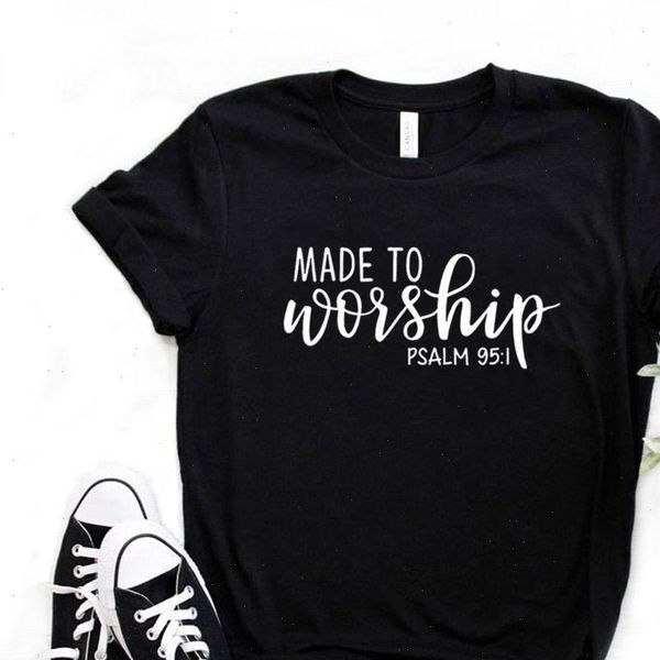 women t shirt made to worship letters print tshirt women short sleeve o neck loose t shirt ladies tee shirt, White
women t shirt made to worship letters print tshirt women short sleeve o neck loose t shirt ladies tee shirt, White
