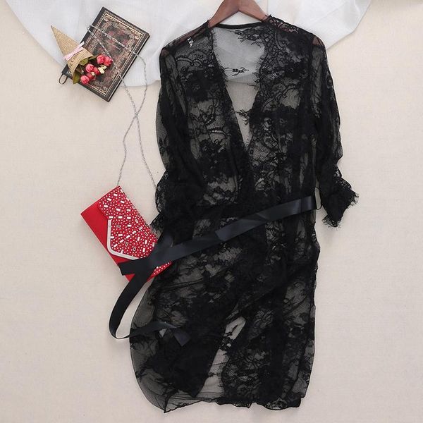 maternity dresses lace open front dress see through studio clothes pography props, White
maternity dresses lace open front dress see through studio clothes pography props, White