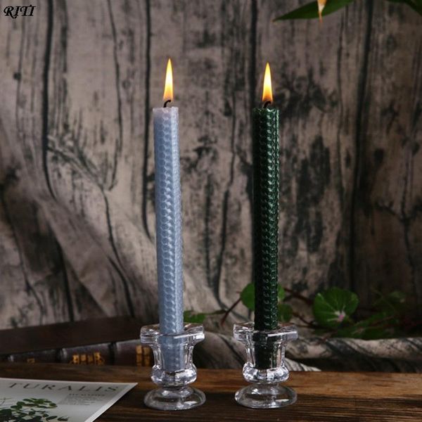 candle holders 1pc european-style simple wedding household pole wax base candlestick transparent crystal glass stand dining home decor
candle holders 1pc european-style simple wedding household pole wax base candlestick transparent crystal glass stand dining home decor