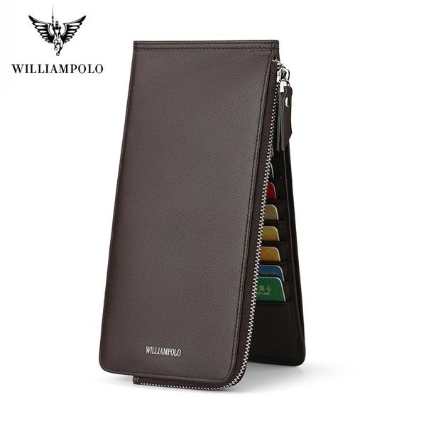 wallets williampolo leather men long zipper coin purses tassel design clutch female money bag, Red;black
wallets williampolo leather men long zipper coin purses tassel design clutch female money bag, Red;black