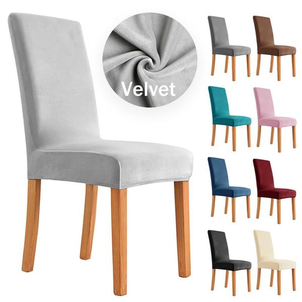 chair covers velvet fabric cover for dining room wedding el banquet soft & comfortable spandex stretch home decor seat
chair covers velvet fabric cover for dining room wedding el banquet soft & comfortable spandex stretch home decor seat
