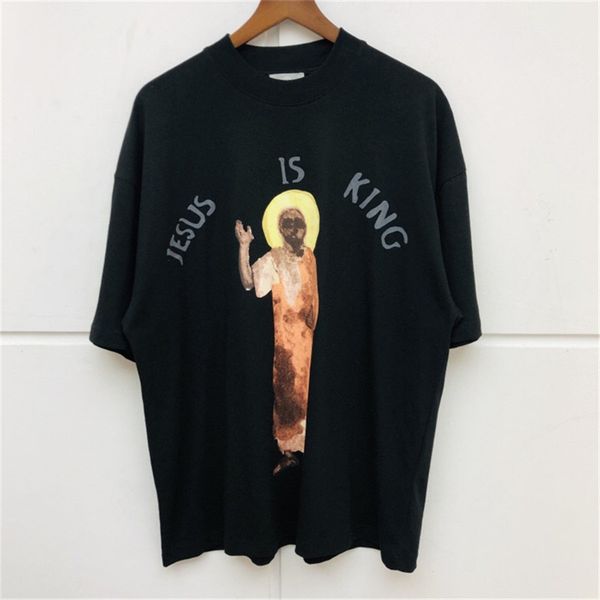 2021 new camiseta kanye west t-shirts alta qualidade retrato do tipo de impresso jesus rei t oversize hip hop 4qx8, White
2021 new camiseta kanye west t-shirts alta qualidade retrato do tipo de impresso jesus rei t oversize hip hop 4qx8, White
