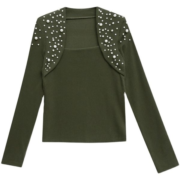 new spring fall fake two pieces t-shirt girls fashion women long sleeve shiny beads all match cotton tees 2021 t0d008a iuh7, White
new spring fall fake two pieces t-shirt girls fashion women long sleeve shiny beads all match cotton tees 2021 t0d008a iuh7, White