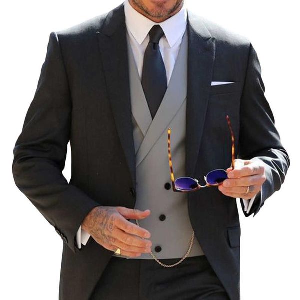 men's suits & blazers 2021 spring fashion handsome classic formal men black solid color suit slim wedding dinner groom wear business ma, White;black
men's suits & blazers 2021 spring fashion handsome classic formal men black solid color suit slim wedding dinner groom wear business ma, White;black