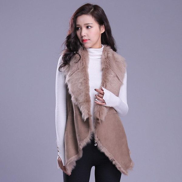 women's vests 2021 winter vest jacket women double-faced fur waistcoat sheepskin genuine leather warm thick real wool brand fashion, Black;white
women's vests 2021 winter vest jacket women double-faced fur waistcoat sheepskin genuine leather warm thick real wool brand fashion, Black;white