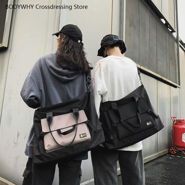 duffel bags korean travel bag short-distance female hand luggage couple male shoulder boarding tide
duffel bags korean travel bag short-distance female hand luggage couple male shoulder boarding tide