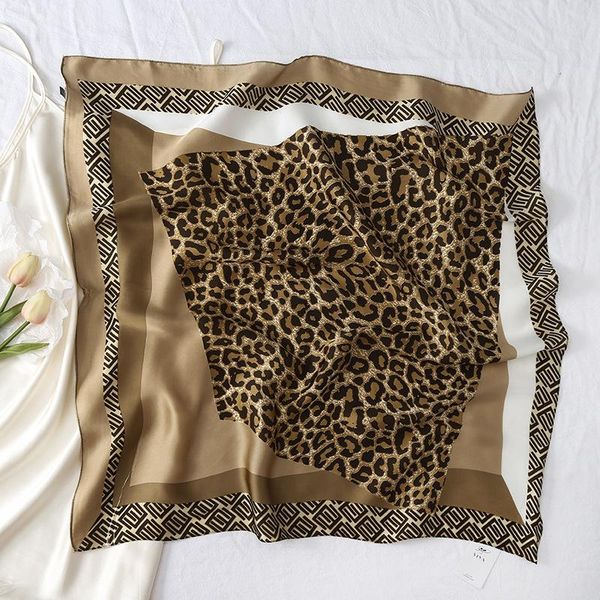 scarves yishine 2021 70*70cm 4 colors silk leopard print elegant foulard band women luxury scarf, Blue;gray
scarves yishine 2021 70*70cm 4 colors silk leopard print elegant foulard band women luxury scarf, Blue;gray