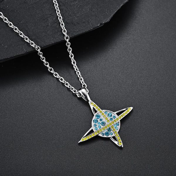 pendant necklaces star universe trendman men and women necklace personality retro trendy brand customization, Silver
pendant necklaces star universe trendman men and women necklace personality retro trendy brand customization, Silver
