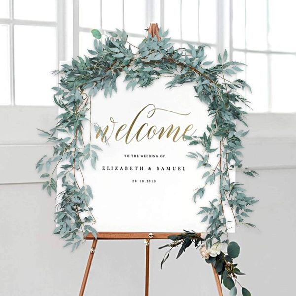 decorative flowers & wreaths 1.7m artificial fake eucalyptus garland willow green long leaf plants greenery foliage wall hanging home garden
decorative flowers & wreaths 1.7m artificial fake eucalyptus garland willow green long leaf plants greenery foliage wall hanging home garden