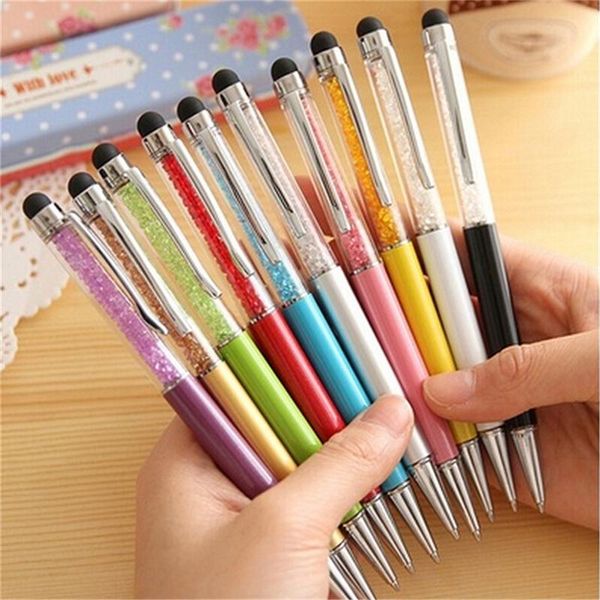 kawaii cute bling crystal diamond ballpoint pen touch screen ballpen stationery canates escolar school writing supplies, Blue;orange
kawaii cute bling crystal diamond ballpoint pen touch screen ballpen stationery canates escolar school writing supplies, Blue;orange