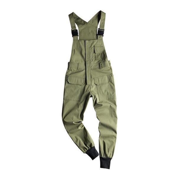 men's pants siamese casual men and women couples stretch tooling suspenders korean youth beam instep overalls, Black
men's pants siamese casual men and women couples stretch tooling suspenders korean youth beam instep overalls, Black