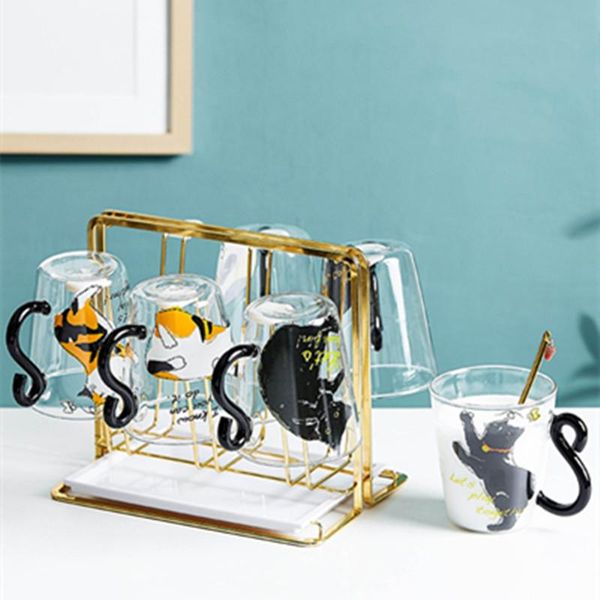 250ml glass coffee mug cute creative cat milk coffee cup cup cartoon kitty home office for fruit juice christmas gift
250ml glass coffee mug cute creative cat milk coffee cup cup cartoon kitty home office for fruit juice christmas gift