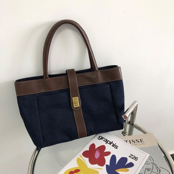 evening bags denim canvas tote bag for women handbags and purses with hasp luxury designer pouch shopper travel 2021
evening bags denim canvas tote bag for women handbags and purses with hasp luxury designer pouch shopper travel 2021