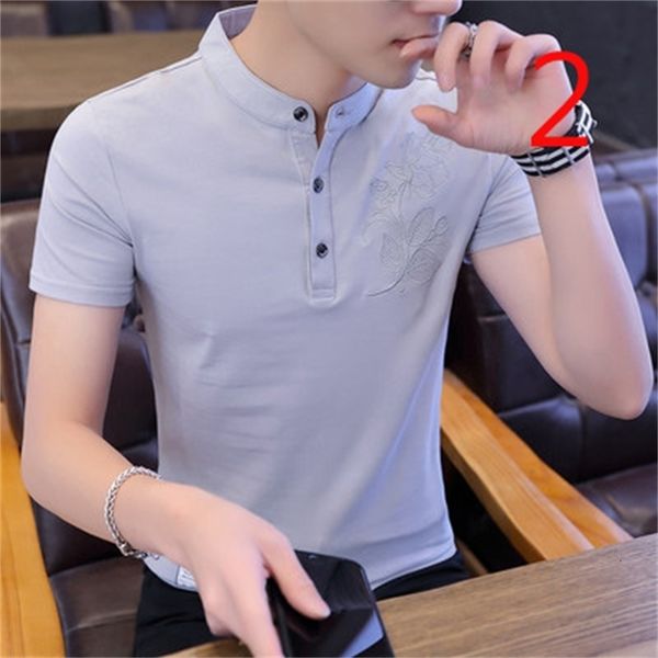 new 2021 korean trendy slim-fit summer clothes stand-up collar cotton bottoming shirt men's lnvk, White;black
new 2021 korean trendy slim-fit summer clothes stand-up collar cotton bottoming shirt men's lnvk, White;black