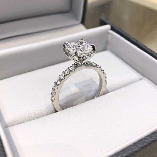 cluster rings original 925 sterling silver finger sets for women fashion cushion cut simulated diamond wedding engagement ring jewelry, Golden;silver
cluster rings original 925 sterling silver finger sets for women fashion cushion cut simulated diamond wedding engagement ring jewelry, Golden;silver