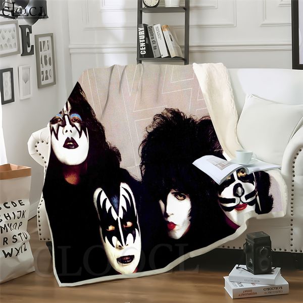 cloocl hair metal kiss band 3d print hip-hop style air conditioning blanket teens bedding throw blankets plush quilt
cloocl hair metal kiss band 3d print hip-hop style air conditioning blanket teens bedding throw blankets plush quilt