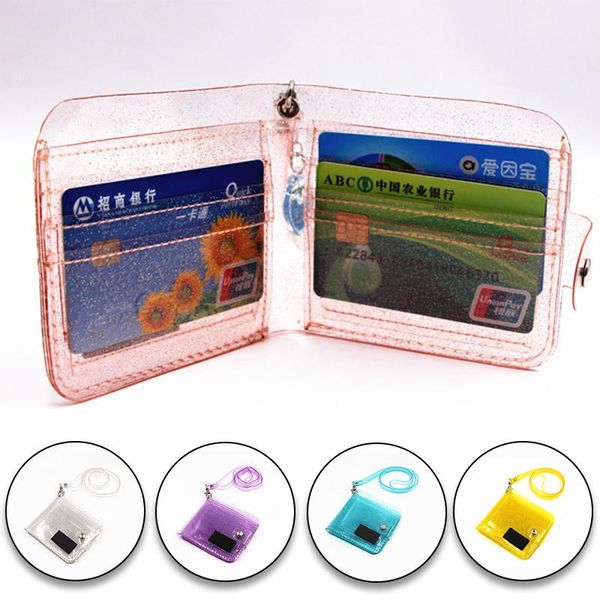 storage bags ins girl cute small transparent document bag pvc gel glitter folding hanging neck wallet female coin purse card holder
storage bags ins girl cute small transparent document bag pvc gel glitter folding hanging neck wallet female coin purse card holder