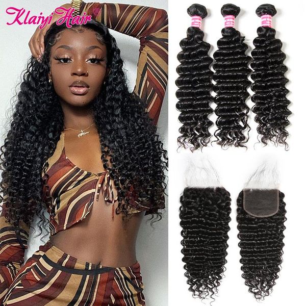 human hair bulks klaiyi bundles with 5x5 hd lace closure peruvian deep wave extension remy weave, Black
human hair bulks klaiyi bundles with 5x5 hd lace closure peruvian deep wave extension remy weave, Black