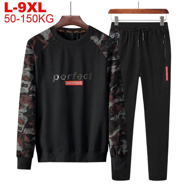men's tracksuits 8xl plus size 9xl 7xl 6xl 5xl men camouflage sports suit tracksuit camo 2 pieces sweatsuit male sweatshirt sweatpants, Gray
men's tracksuits 8xl plus size 9xl 7xl 6xl 5xl men camouflage sports suit tracksuit camo 2 pieces sweatsuit male sweatshirt sweatpants, Gray