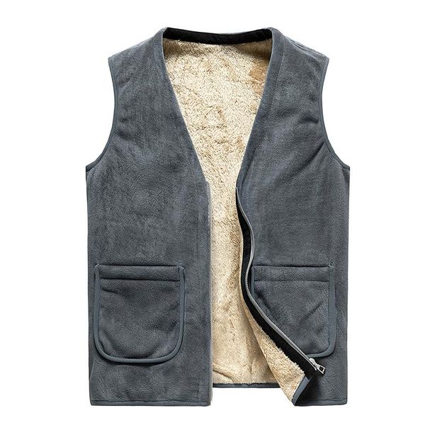 men's vests men thick sleeveless vest jacket waist coat warm winter fashion casual cotton waistcoat multi pocket, Black;white
men's vests men thick sleeveless vest jacket waist coat warm winter fashion casual cotton waistcoat multi pocket, Black;white
