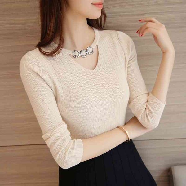 women's sweaters female halter slim fit sweater, long sleeve short shirt for autumn and winter r0x7, White;black
women's sweaters female halter slim fit sweater, long sleeve short shirt for autumn and winter r0x7, White;black