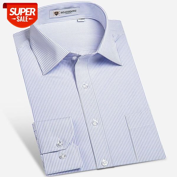 high grade cotton men's striped formal shirts classic square collar long sleeved regular fit with chest pocket #kn1e, White;black
high grade cotton men's striped formal shirts classic square collar long sleeved regular fit with chest pocket #kn1e, White;black