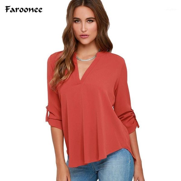 adjustable long sleeve chiffon shirt women v-neck summer casual simple loose comfortable soft blouse plus size 5xl women's blouses, White 
adjustable long sleeve chiffon shirt women v-neck summer casual simple loose comfortable soft blouse plus size 5xl women's blouses, White