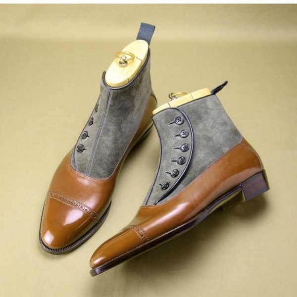 dress shoes men's leather boots with handmade buttons, classic hand-made at height of kr133 ankle j0x6, Black
dress shoes men's leather boots with handmade buttons, classic hand-made at height of kr133 ankle j0x6, Black