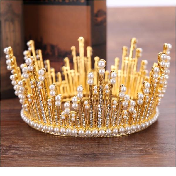 crystal/pearl queen wedding bridal tiaras and crowns bride headpiece women pageant prom hair ornaments head jewelry acc jllcjc, Silver
crystal/pearl queen wedding bridal tiaras and crowns bride headpiece women pageant prom hair ornaments head jewelry acc jllcjc, Silver