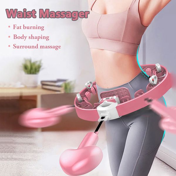 body massage smart auto-spinning hoop weight exercise stress release detachable portable waist fitness sports health care tools
body massage smart auto-spinning hoop weight exercise stress release detachable portable waist fitness sports health care tools