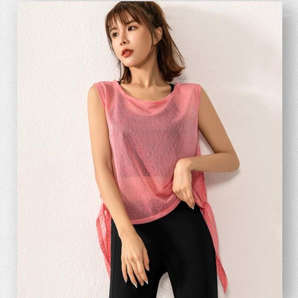 yoga outfits transparent sleeveless t-shirt woman mesh workout tank sport vest training wear ladies gym fitmess clothing vest1, White;red
yoga outfits transparent sleeveless t-shirt woman mesh workout tank sport vest training wear ladies gym fitmess clothing vest1, White;red