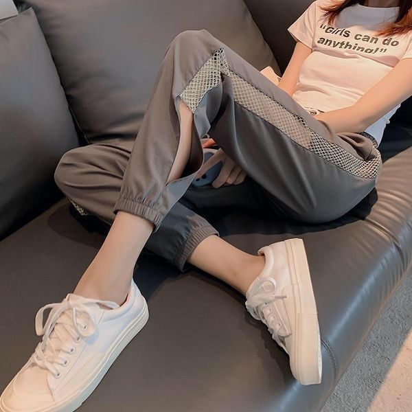 women's pants & capris plus szie streetwear women harem hollow out breathable harajuku jogging trousers ladies casual pantalones de muj, Black;white
women's pants & capris plus szie streetwear women harem hollow out breathable harajuku jogging trousers ladies casual pantalones de muj, Black;white