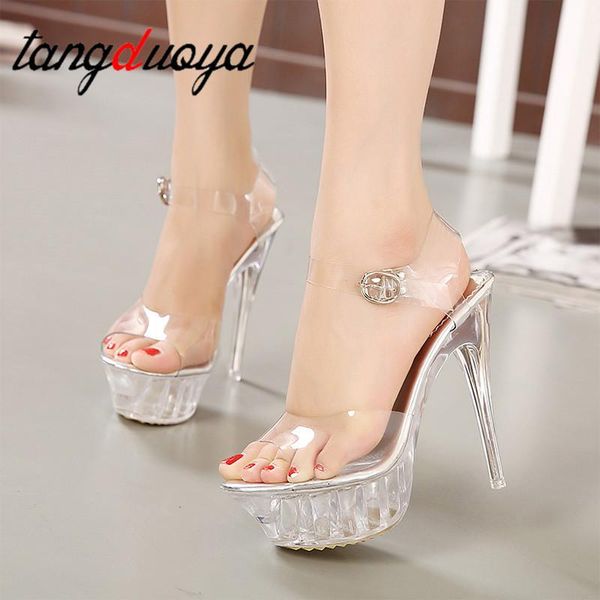 stripper heels platform clear pvc strip sandal holiday shoe for women size 43 high heel pump lady female pole dance stripes, Black
stripper heels platform clear pvc strip sandal holiday shoe for women size 43 high heel pump lady female pole dance stripes, Black
