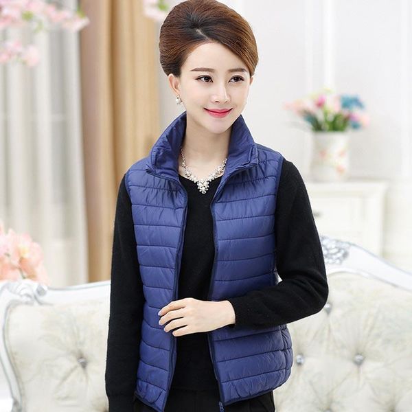 women's vests middle-aged quilted mother's clothing collar cotton vest thin pxos45bs586, Black;white
women's vests middle-aged quilted mother's clothing collar cotton vest thin pxos45bs586, Black;white
