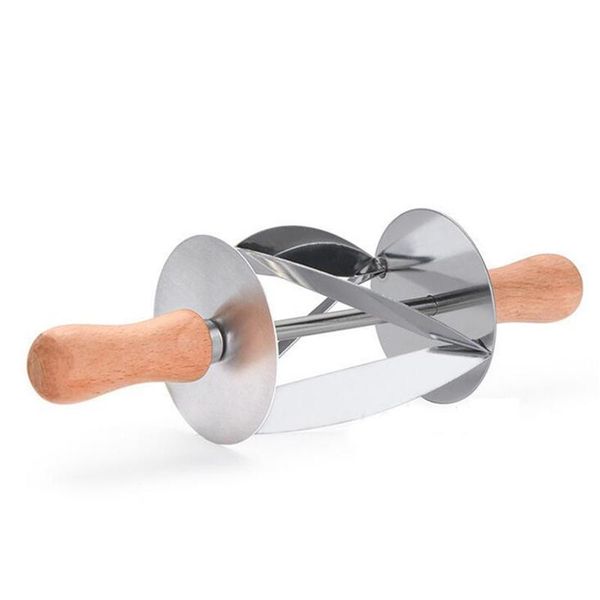 kitchen baking stainless steel rolling dough cutter for making croissant cake decorating tools rolling knife for croissant bread
kitchen baking stainless steel rolling dough cutter for making croissant cake decorating tools rolling knife for croissant bread