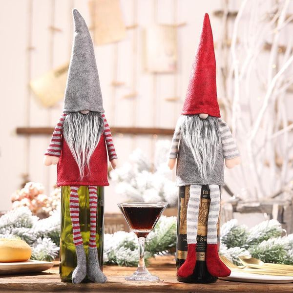 christmas decorations long legs faceless doll decoration for home red wine bottle cover wrapper er hats santa clothes decor1
christmas decorations long legs faceless doll decoration for home red wine bottle cover wrapper er hats santa clothes decor1
