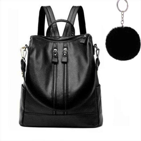 waterproof womens backpack school bag soft leather female shoulder bags fashion travel ladies bagpack
waterproof womens backpack school bag soft leather female shoulder bags fashion travel ladies bagpack
